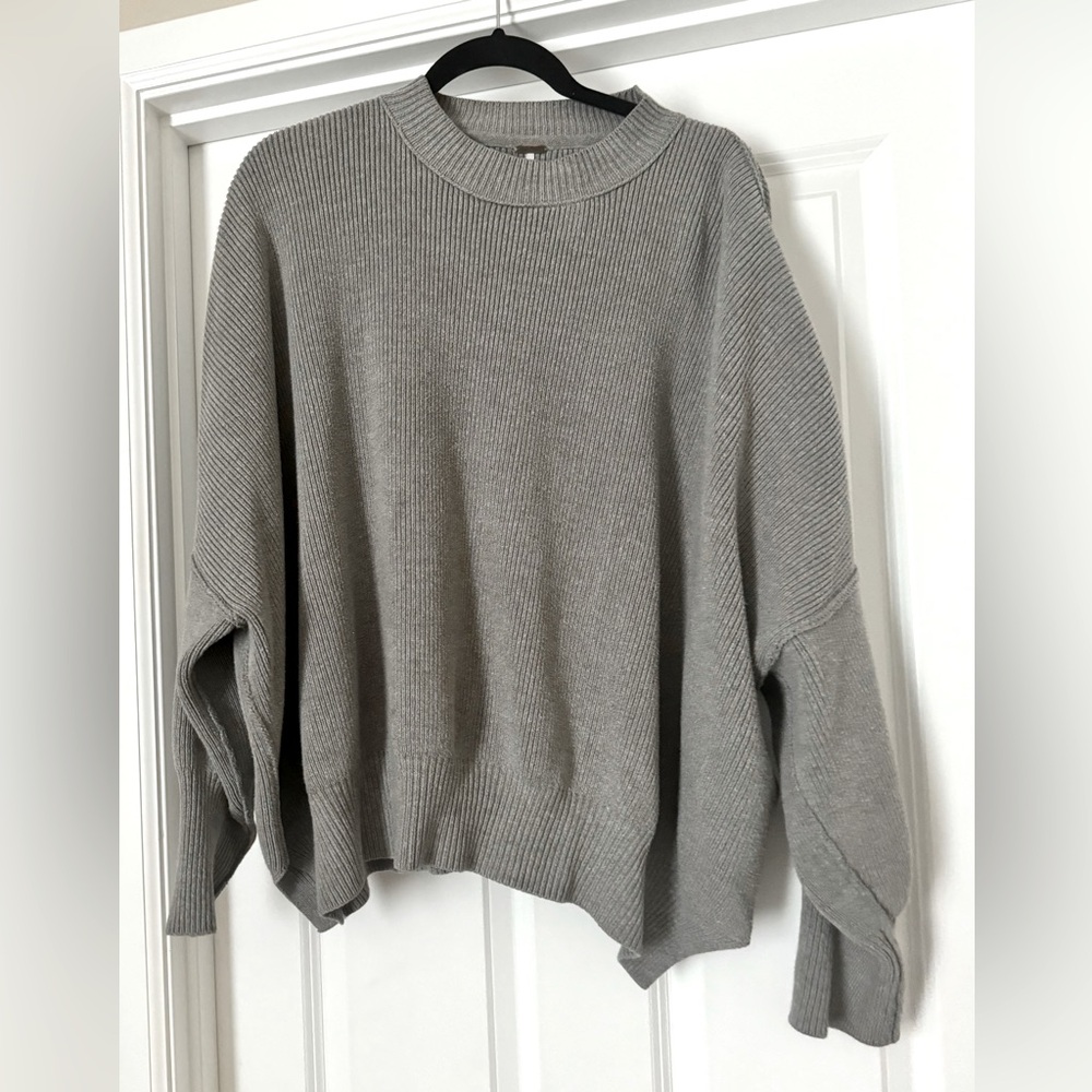 Free people easy street tunic - gray